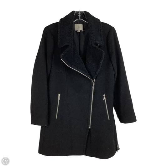 Coat Peacoat By Loft In Black, Size: S PETITE