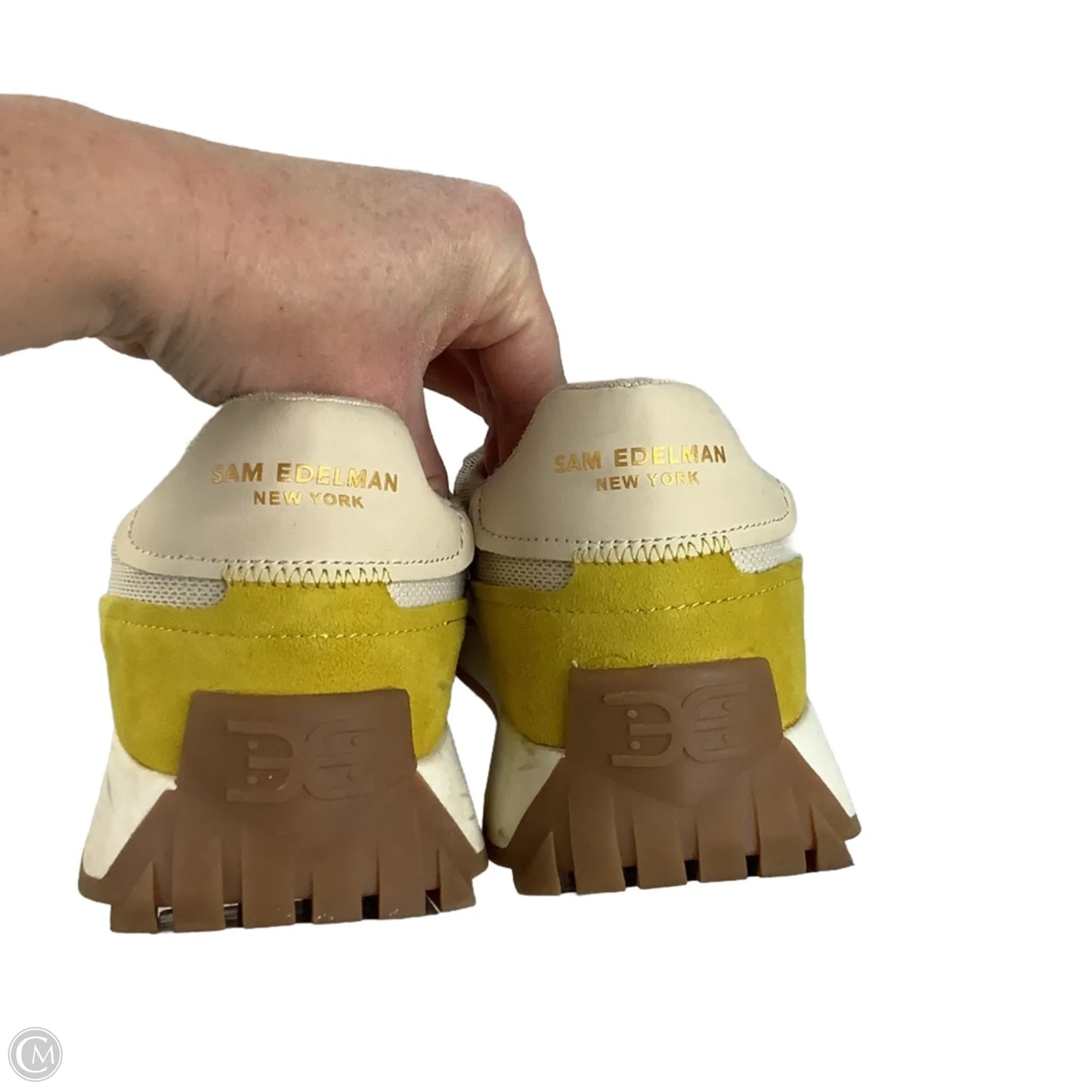 Shoes Sneakers By Sam Edelman In Yellow, Size: 11