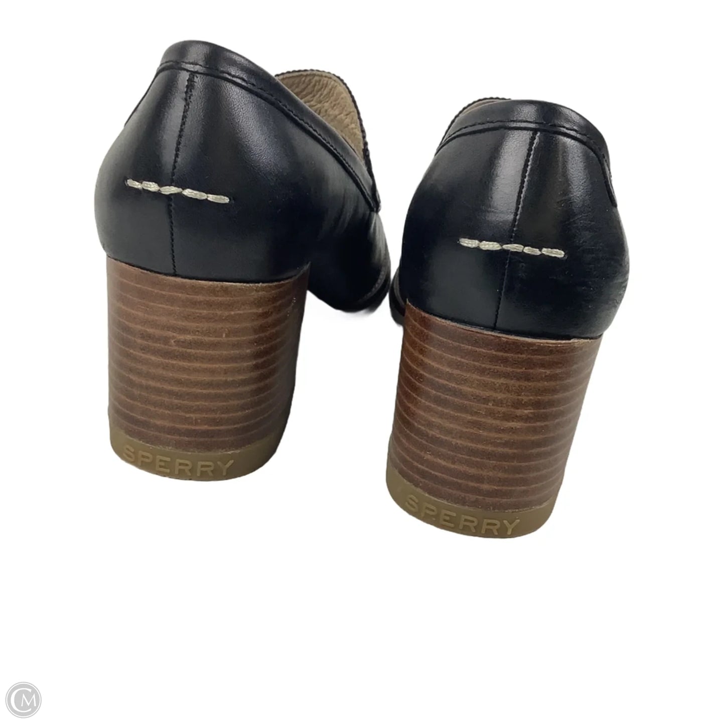 Shoes Heels Block By Sperry In Black, Size: 9.5