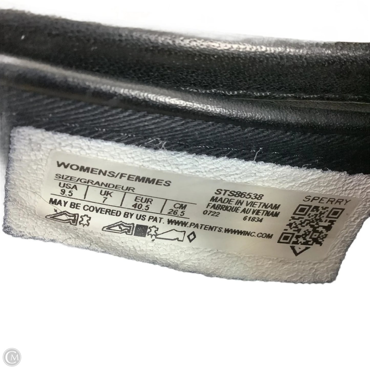 Shoes Heels Block By Sperry In Black, Size: 9.5