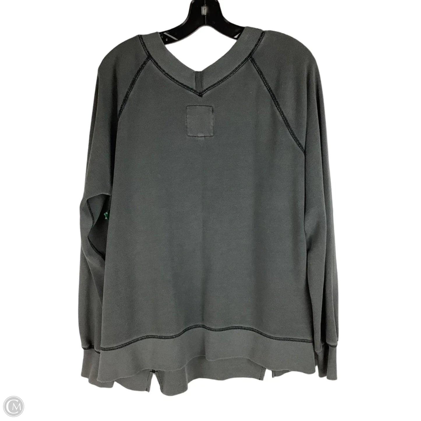Top Long Sleeve By Aerie In Grey, Size: Xs