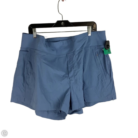 Athletic Shorts By Athleta In Blue, Size: 20