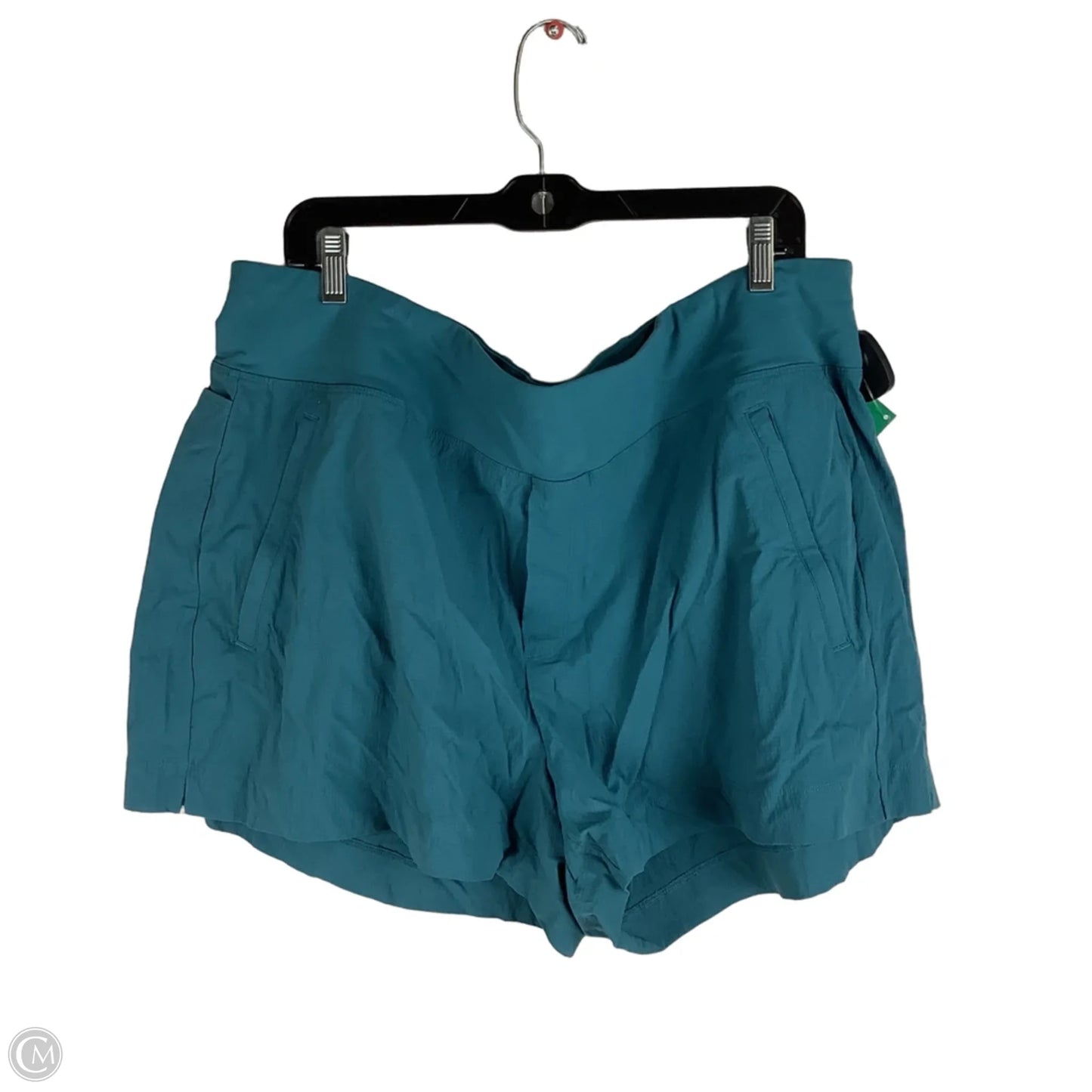 Athletic Shorts By Athleta In Teal, Size: 20