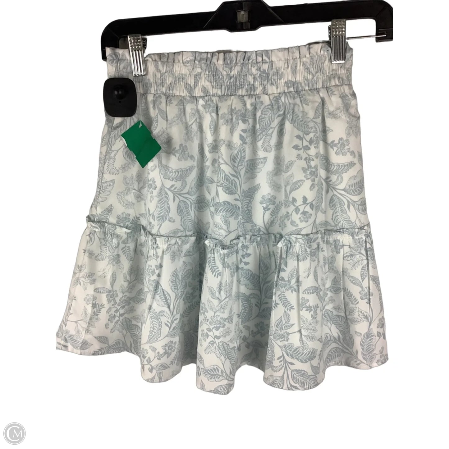 Skirt Mini & Short By Paper Crane In Blue, Size: S