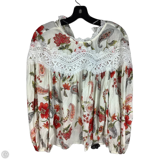 Top Long Sleeve By Fate In Multi-colored, Size: M