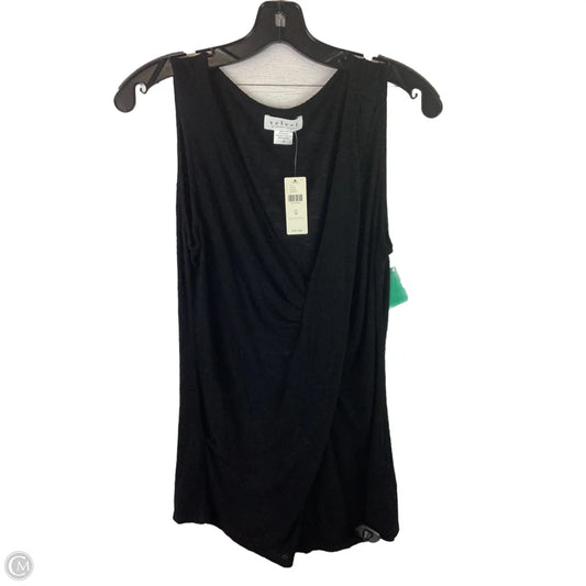 Top Sleeveless By Velvet In Black, Size: M