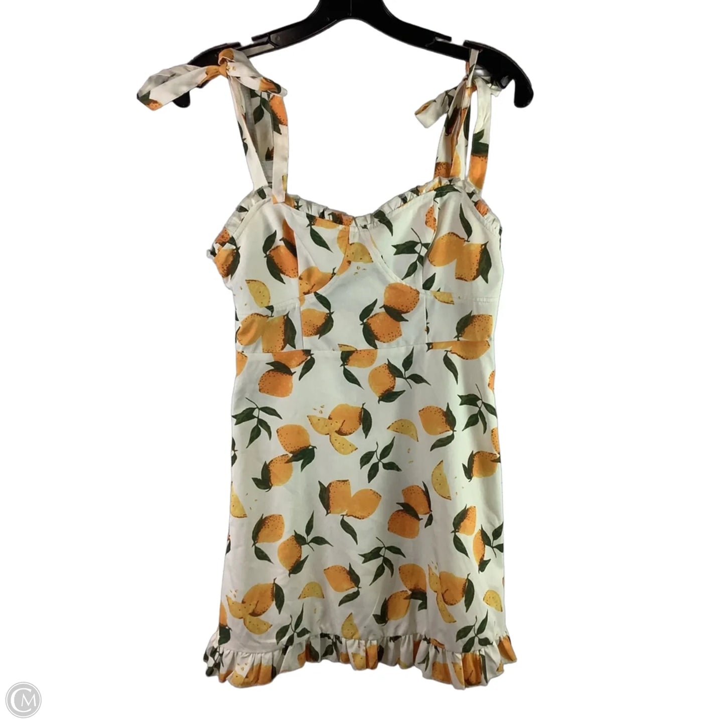 Dress Casual Midi By Cider In White, Size: Xs