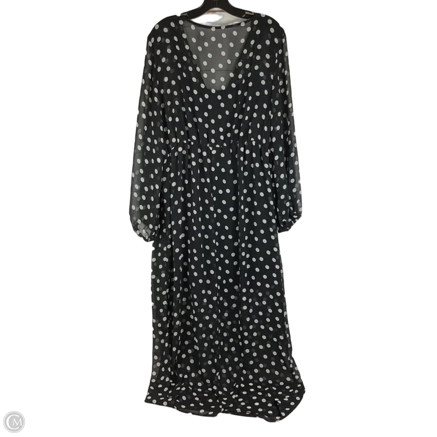 Dress Casual Maxi By Ava & Viv In Black, Size: Xxl