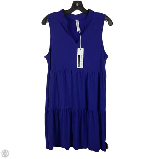 Dress Casual Short By Dear Scarlett In Blue, Size: S