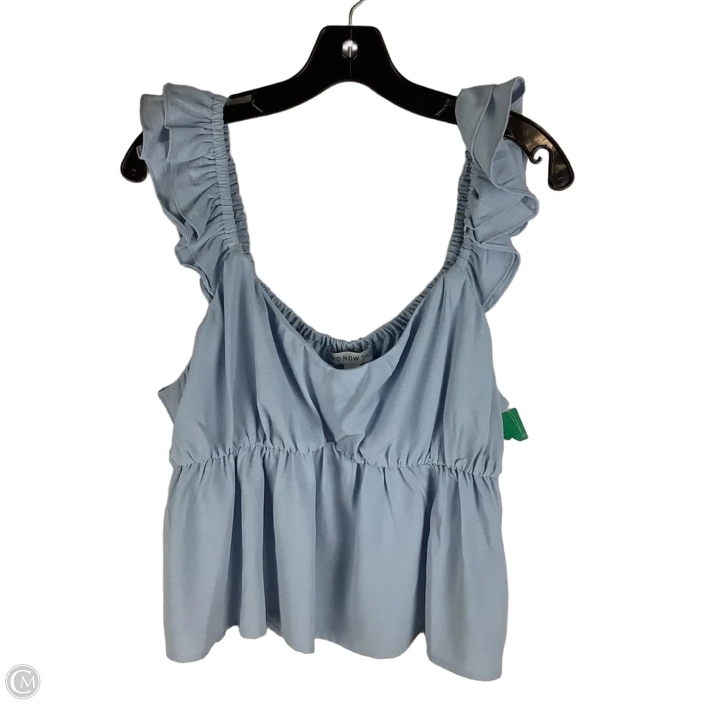 Top Sleeveless By And Now This In Blue, Size: L
