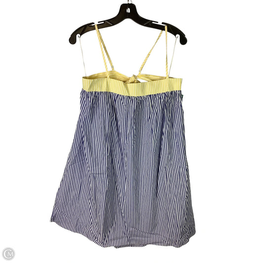 Dress Casual Midi By Tcec In Striped Pattern, Size: L