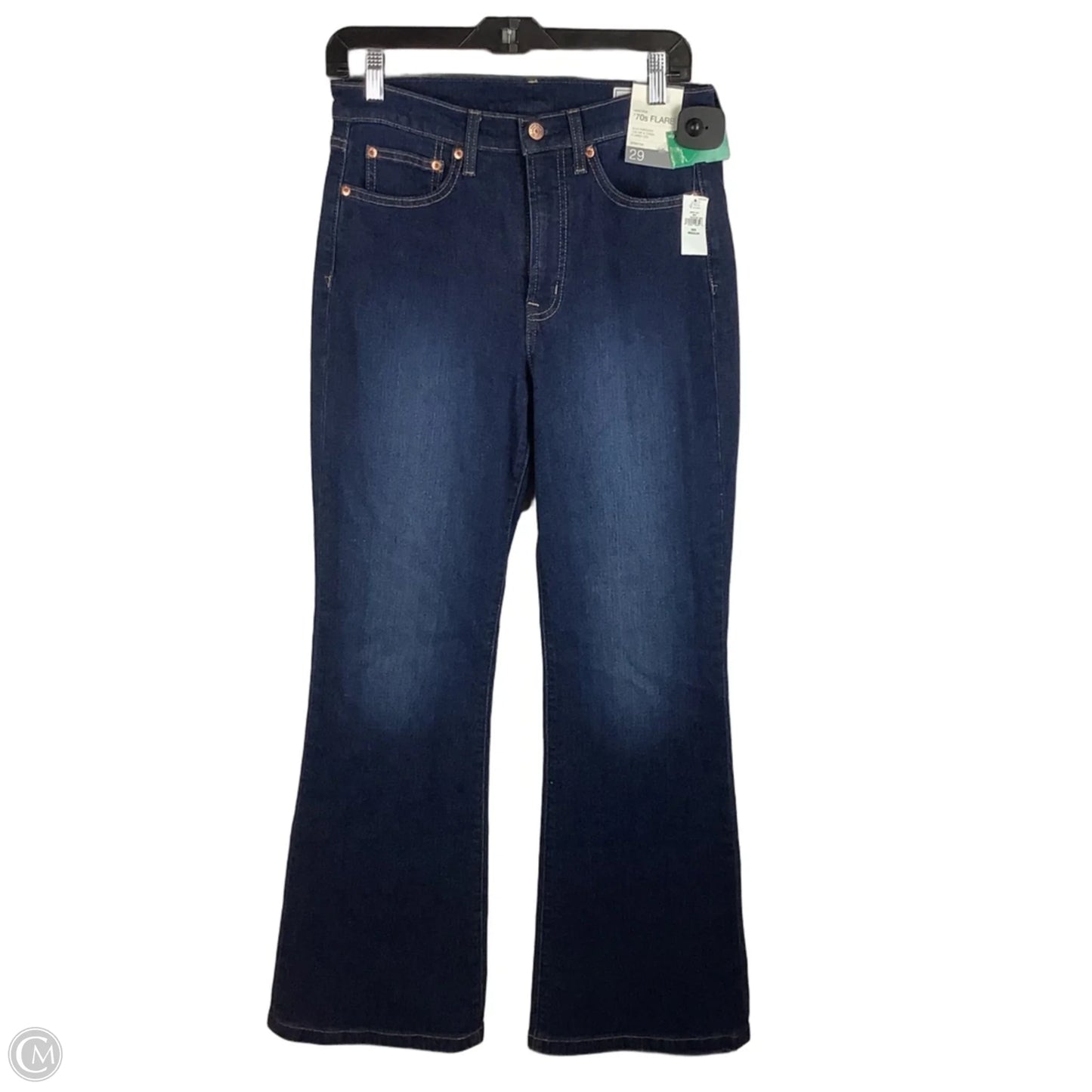 Jeans Boot Cut By Gap In Blue Denim, Size: 8