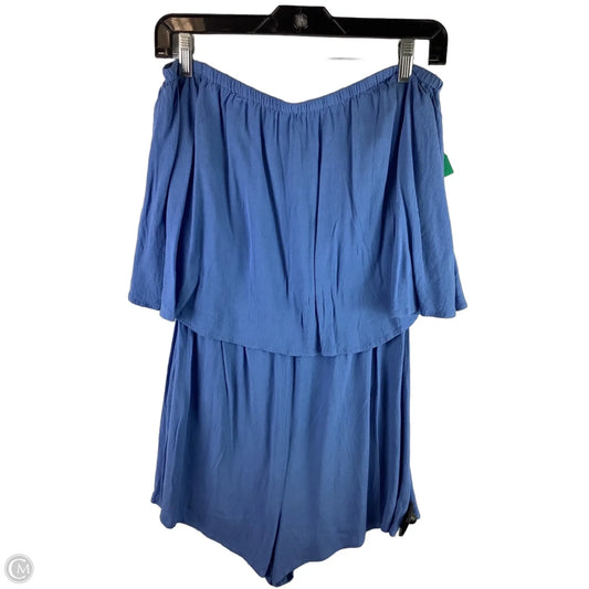 Romper By Mumu In Blue, Size: Xl