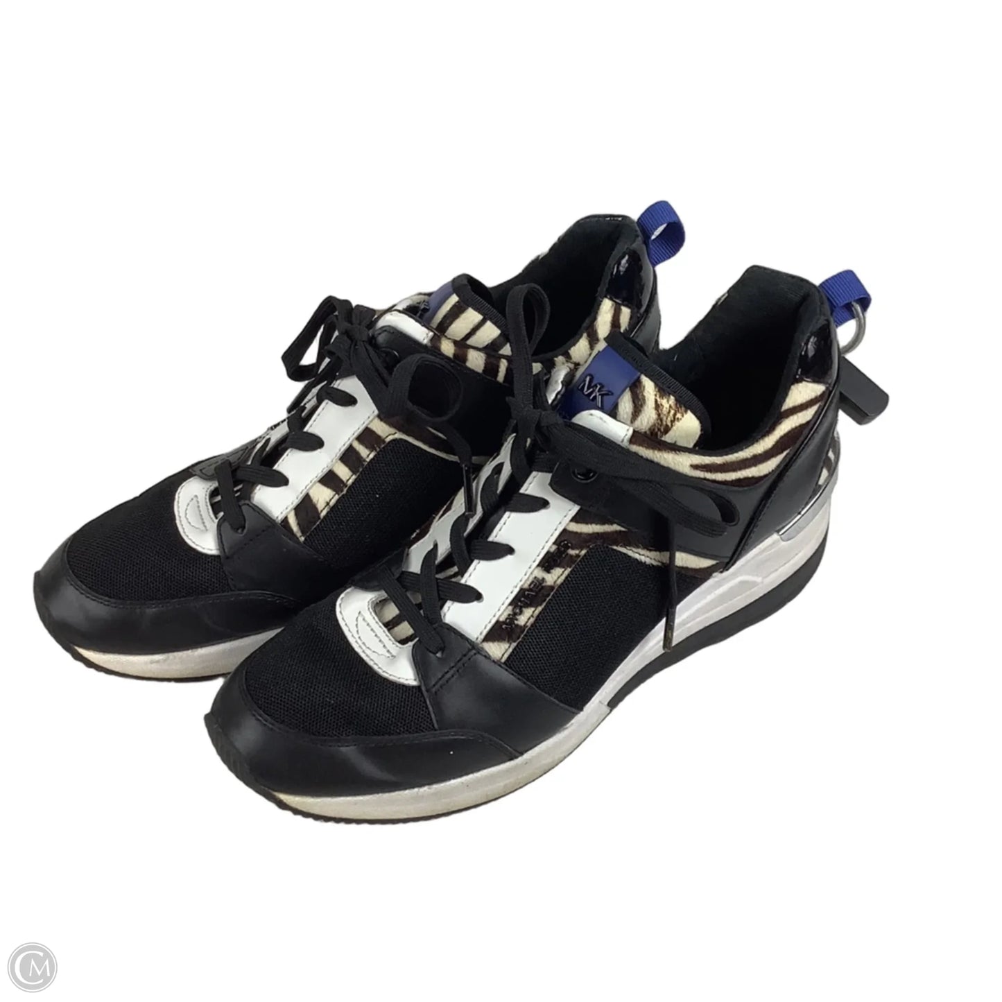 Shoes Designer By Michael Kors In Zebra Print, Size: 9
