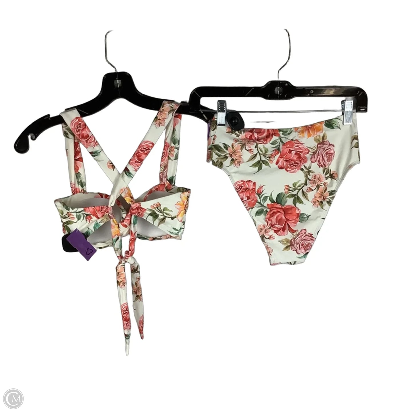 Swimsuit 2pc By Cupshe In Floral Print, Size: Xs