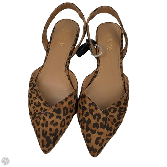 Shoes Flats By J. Crew In Animal Print, Size: 6