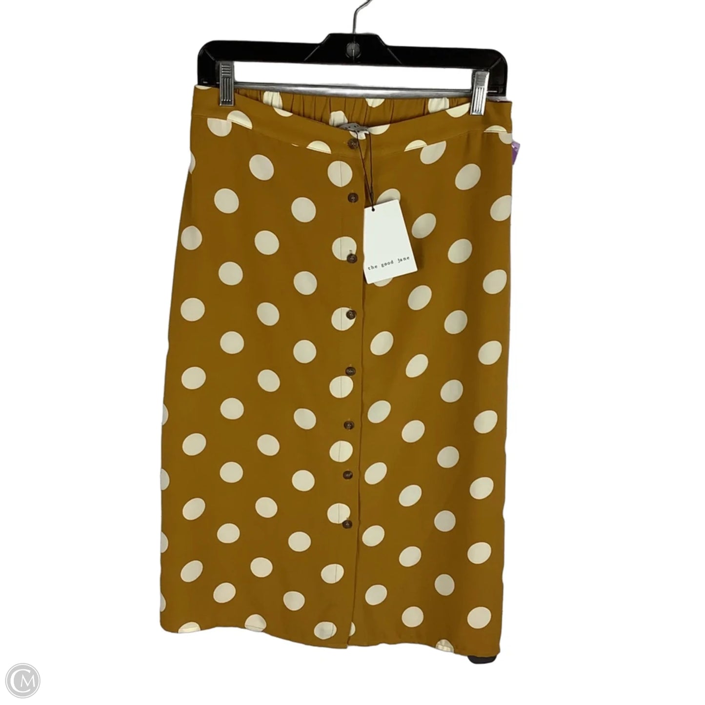 Skirt Midi By Cmc In Polkadot Pattern, Size: M