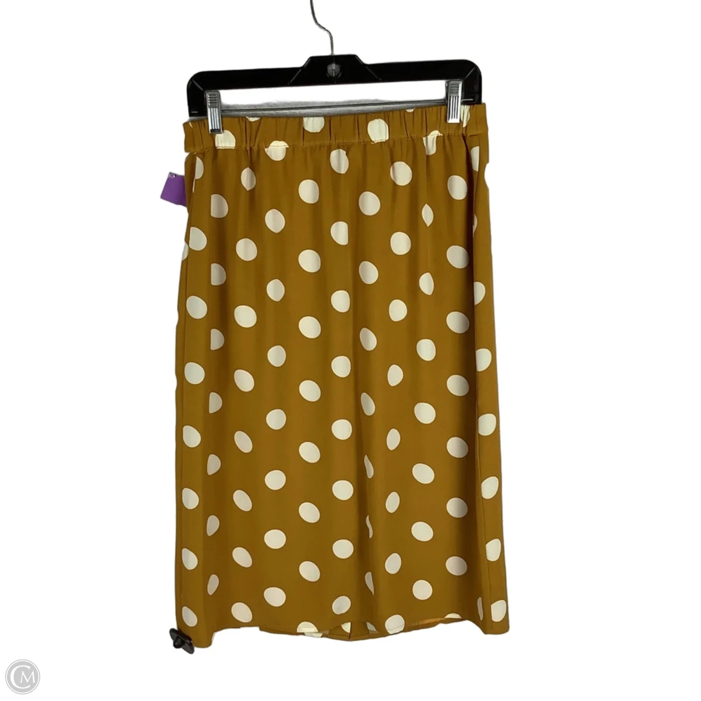 Skirt Midi By Cmc In Polkadot Pattern, Size: M