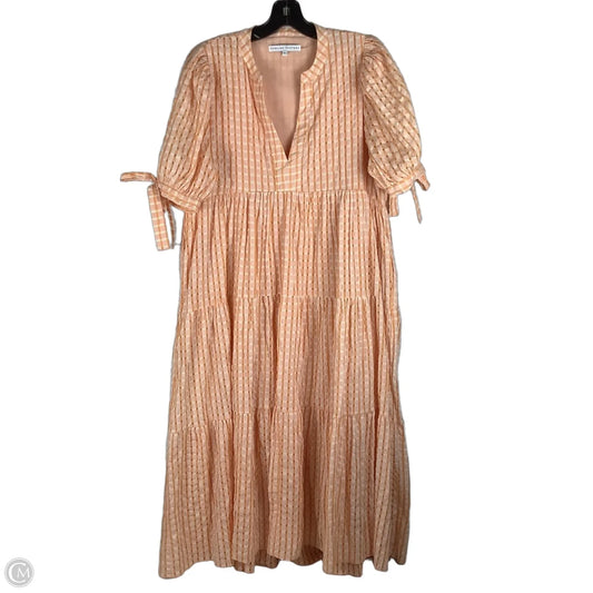 Dress Casual Maxi By English Factory In Orange, Size: L