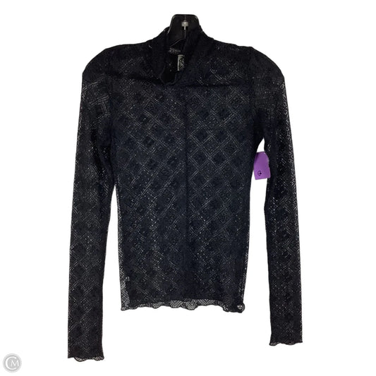 Top Long Sleeve By Free People In Black, Size: Xs