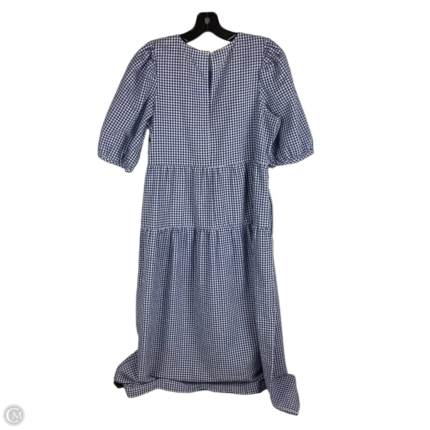 Dress Casual Maxi By Old Navy In Checkered Pattern, Size: M