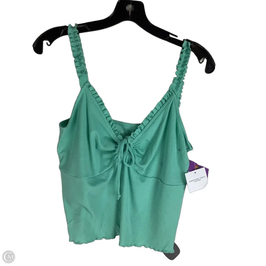 Top Sleeveless By American Eagle In Teal, Size: Xl