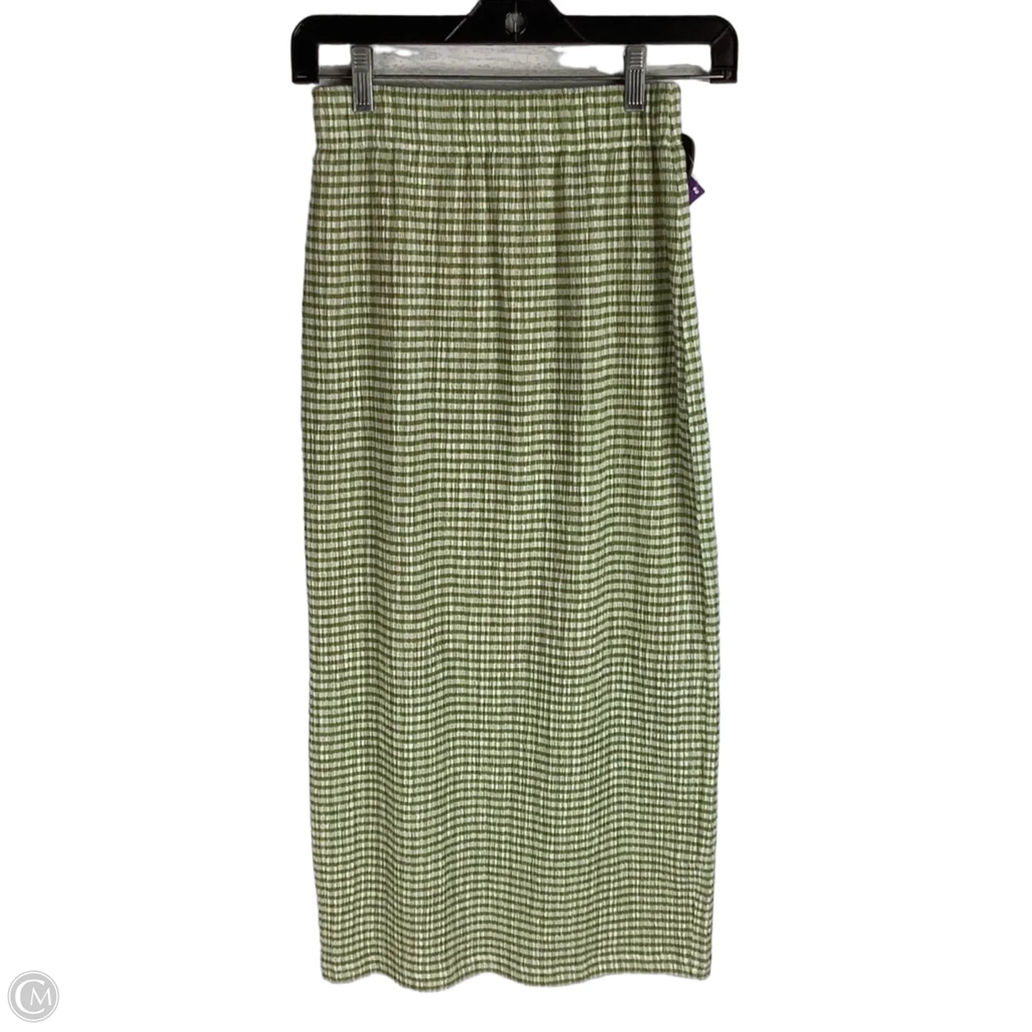 Skirt Midi By Vince In Green, Size: Xs