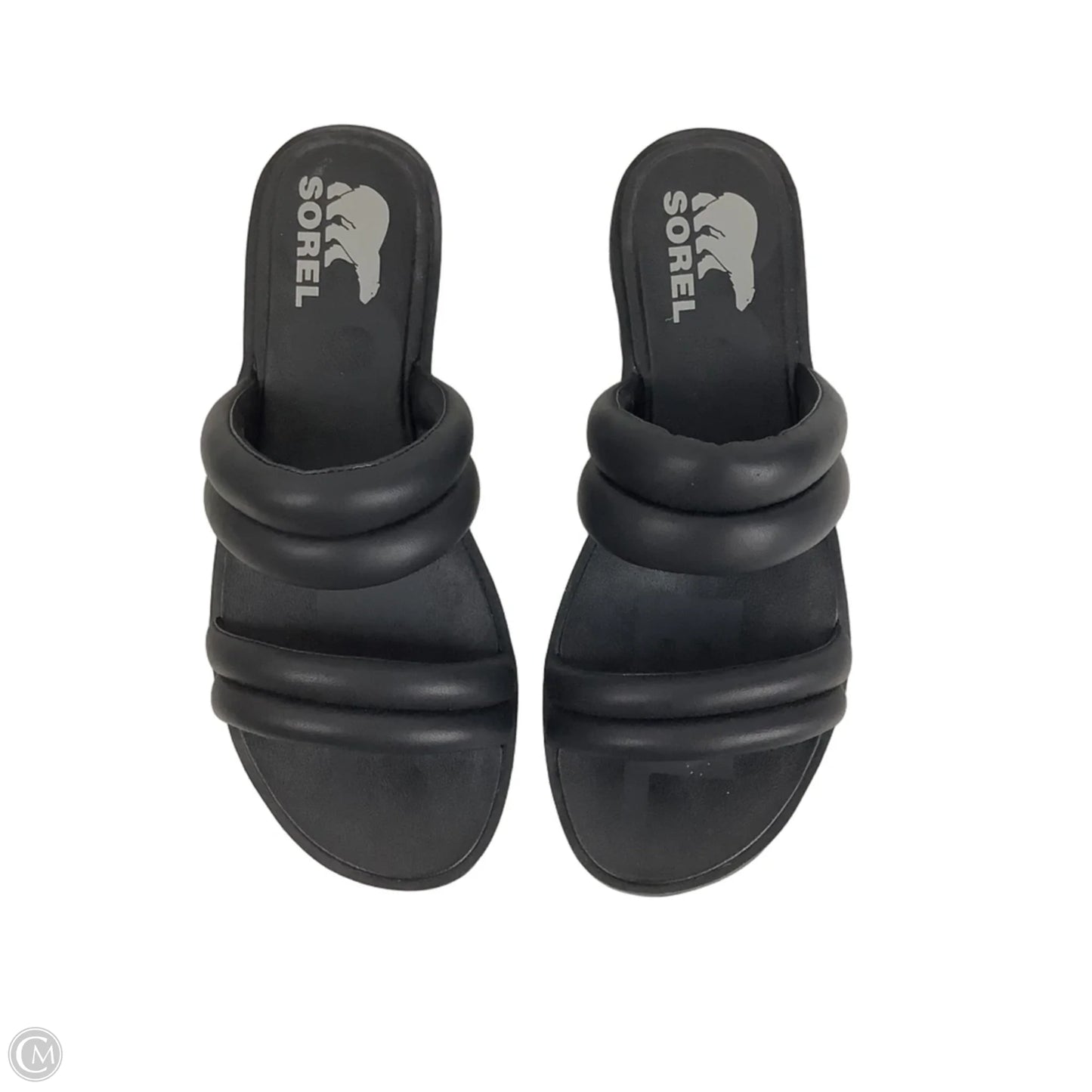 Sandals Flats By Sorel In Black, Size: 8.5