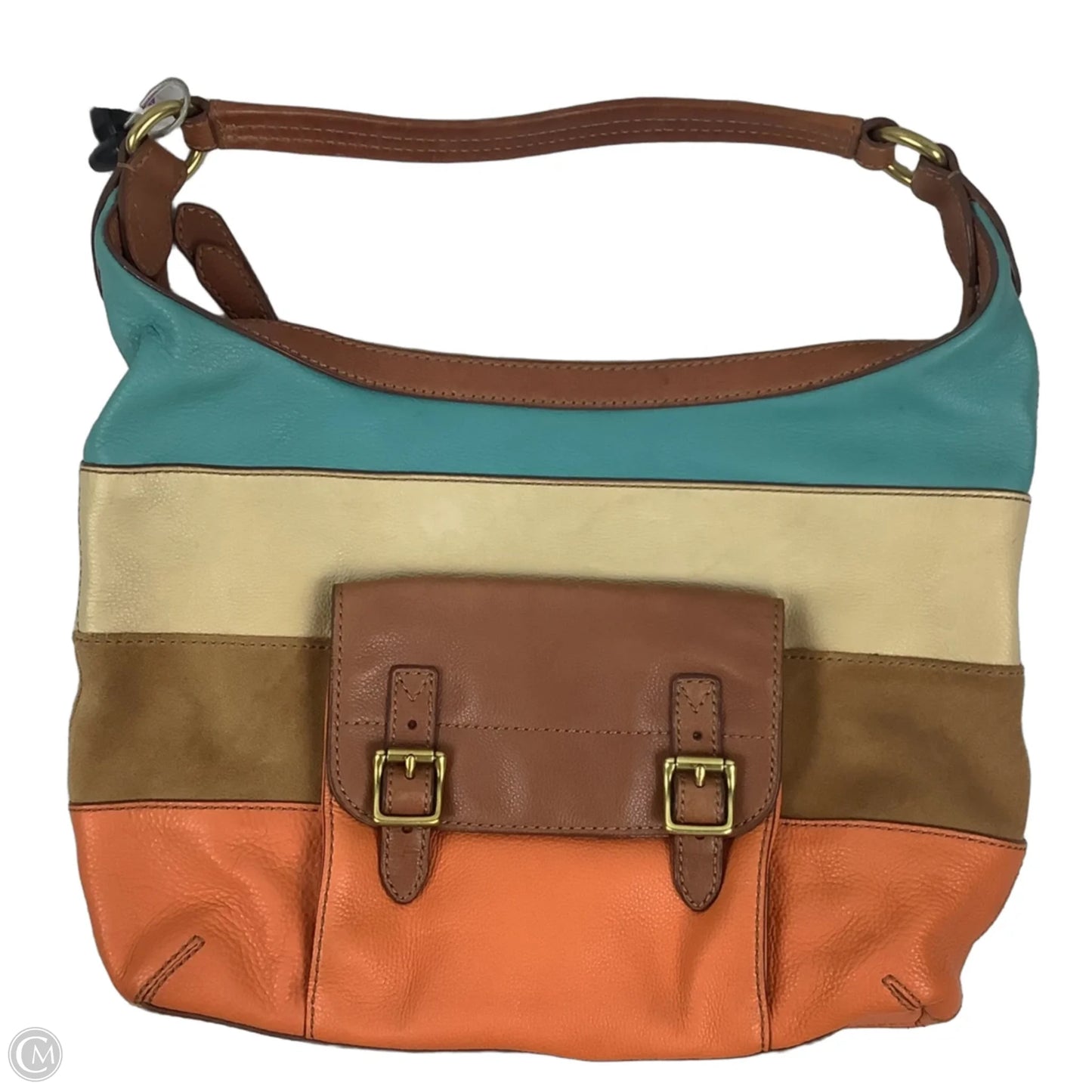 Handbag By Fossil, Size: Large
