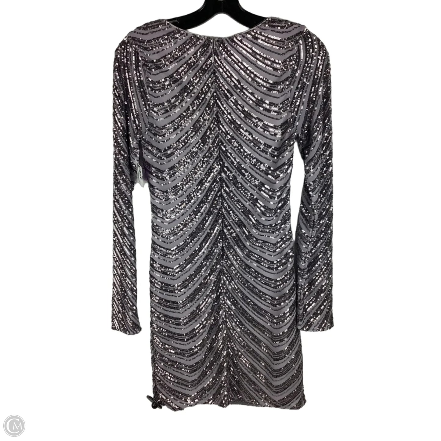 Dress Party Short By Gb In Silver, Size: S