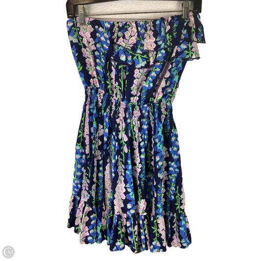 Dress Designer By Lilly Pulitzer In Floral Print, Size: M