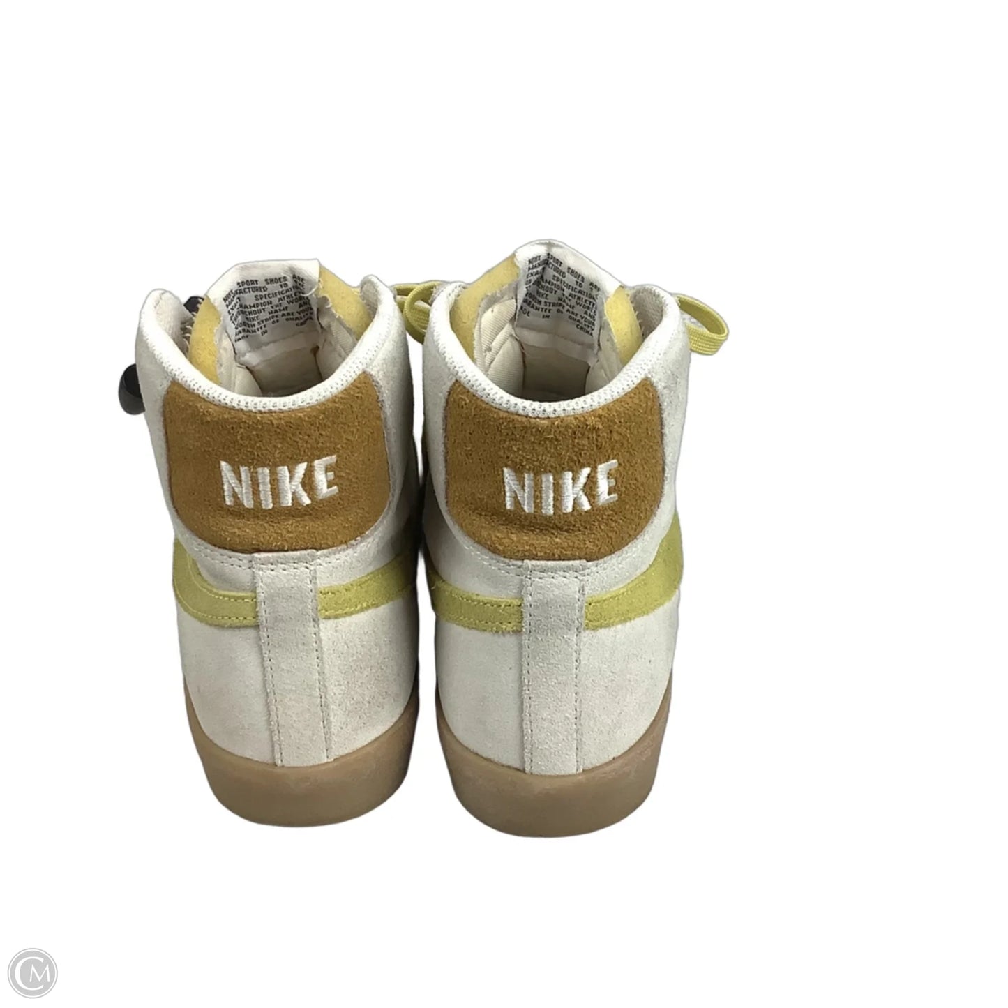 Shoes Sneakers By Nike In Yellow, Size: 8