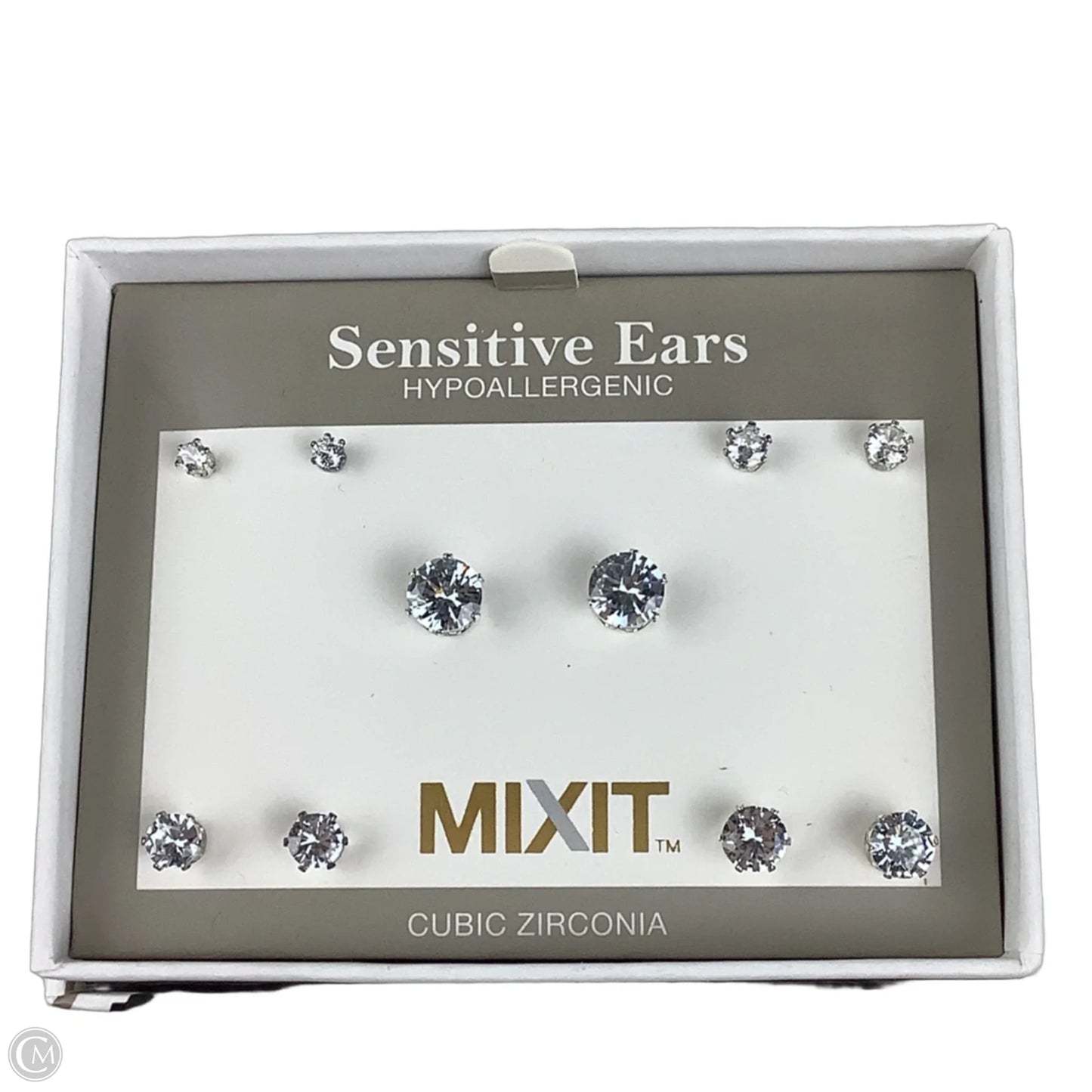 Earrings Stud By Mix It, Size: 05 Piece Set