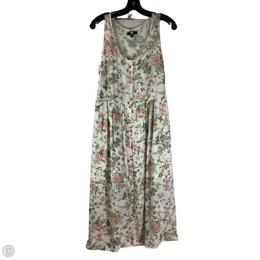 Dress Designer By Frye In Floral Print, Size: L