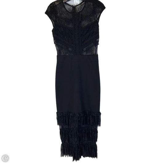 Dress Party Long By Bebe In Black, Size: S