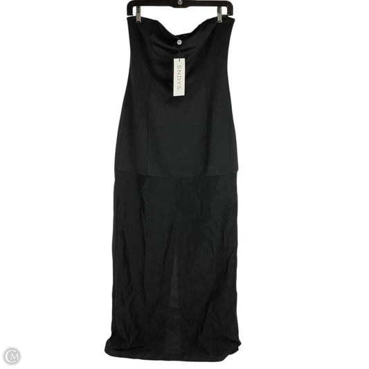 Dress Casual Maxi By Cmc In Black, Size: M