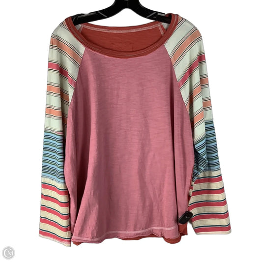 Top Long Sleeve By Clothes Mentor In Multi-colored, Size: Xl