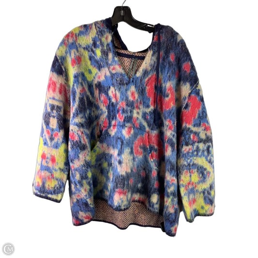 Sweatshirt Hoodie By Anthropologie In Multi-colored, Size: Xl