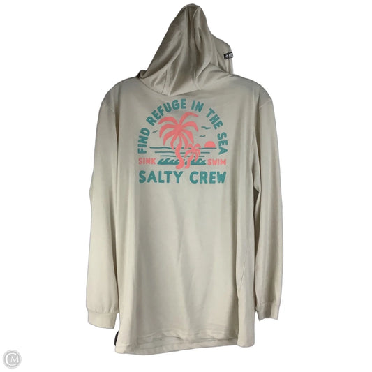 Top Long Sleeve By Cmc In Tan, Size: S, back of shirt is first picture