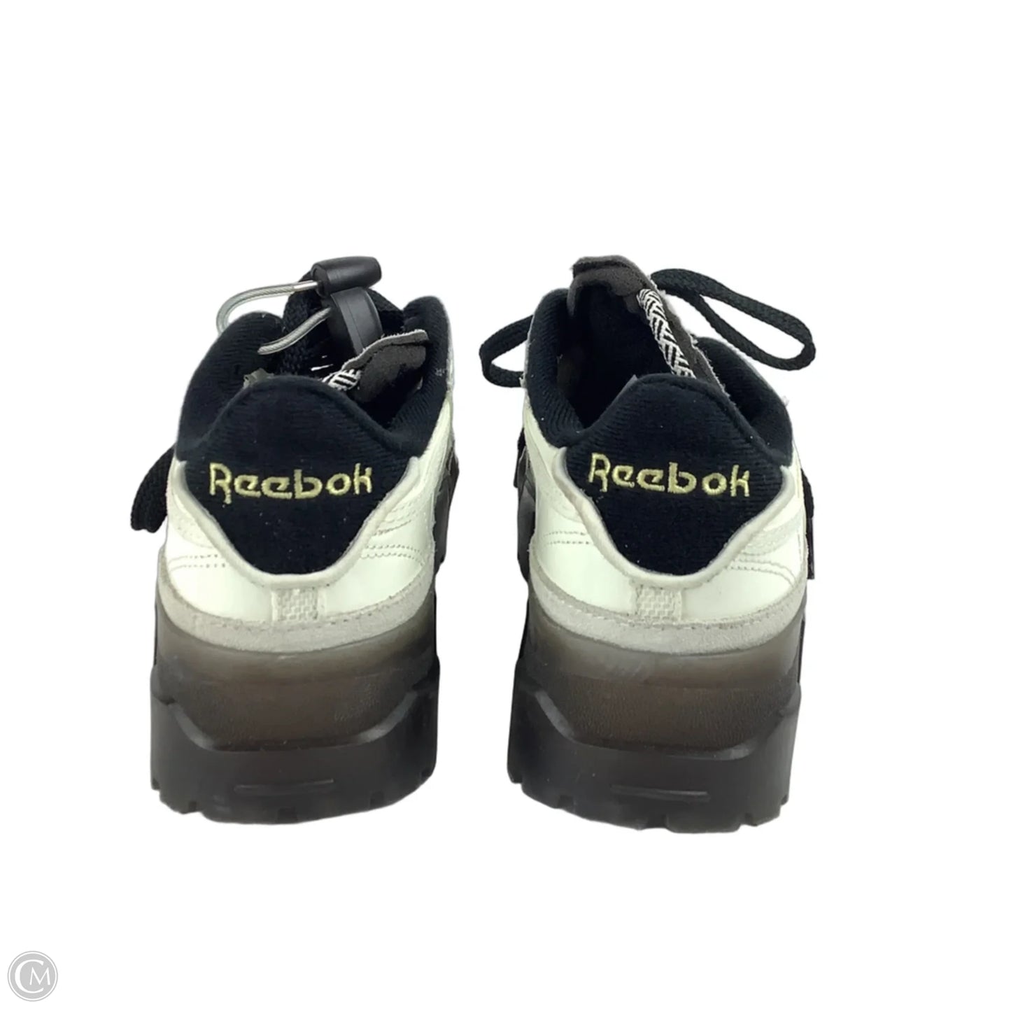Shoes Sneakers By Reebok In Black & White, Size: 6