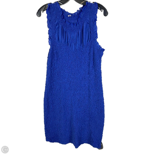 Dress Party Short By Anthropologie In Blue