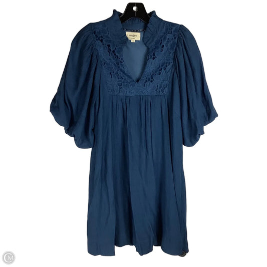 Dress Casual Short By Umgee In Blue, Size: M