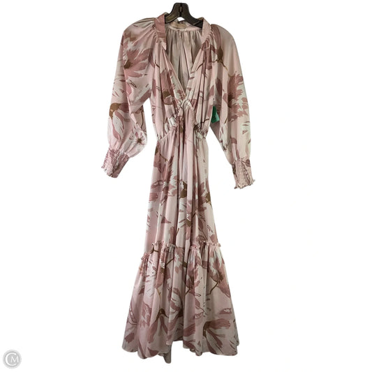 Dress Casual Maxi By Cmc In Pink, Size: S