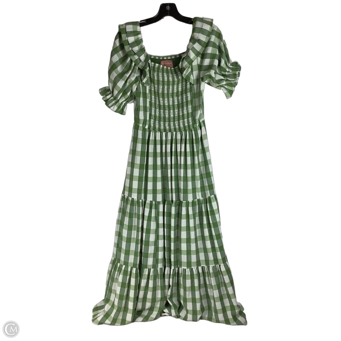Dress Casual Maxi By Cmc In Green, Size: Xs
