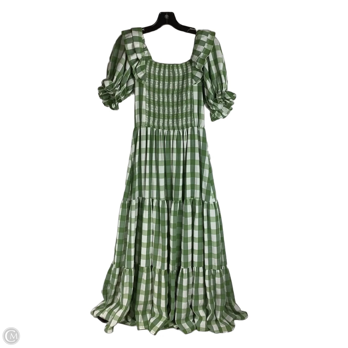 Dress Casual Maxi By Cmc In Green, Size: Xs