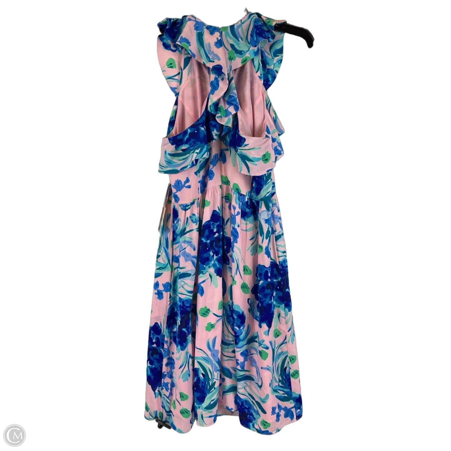 Dress Designer By Lilly Pulitzer In Blue & Pink, Size: 4