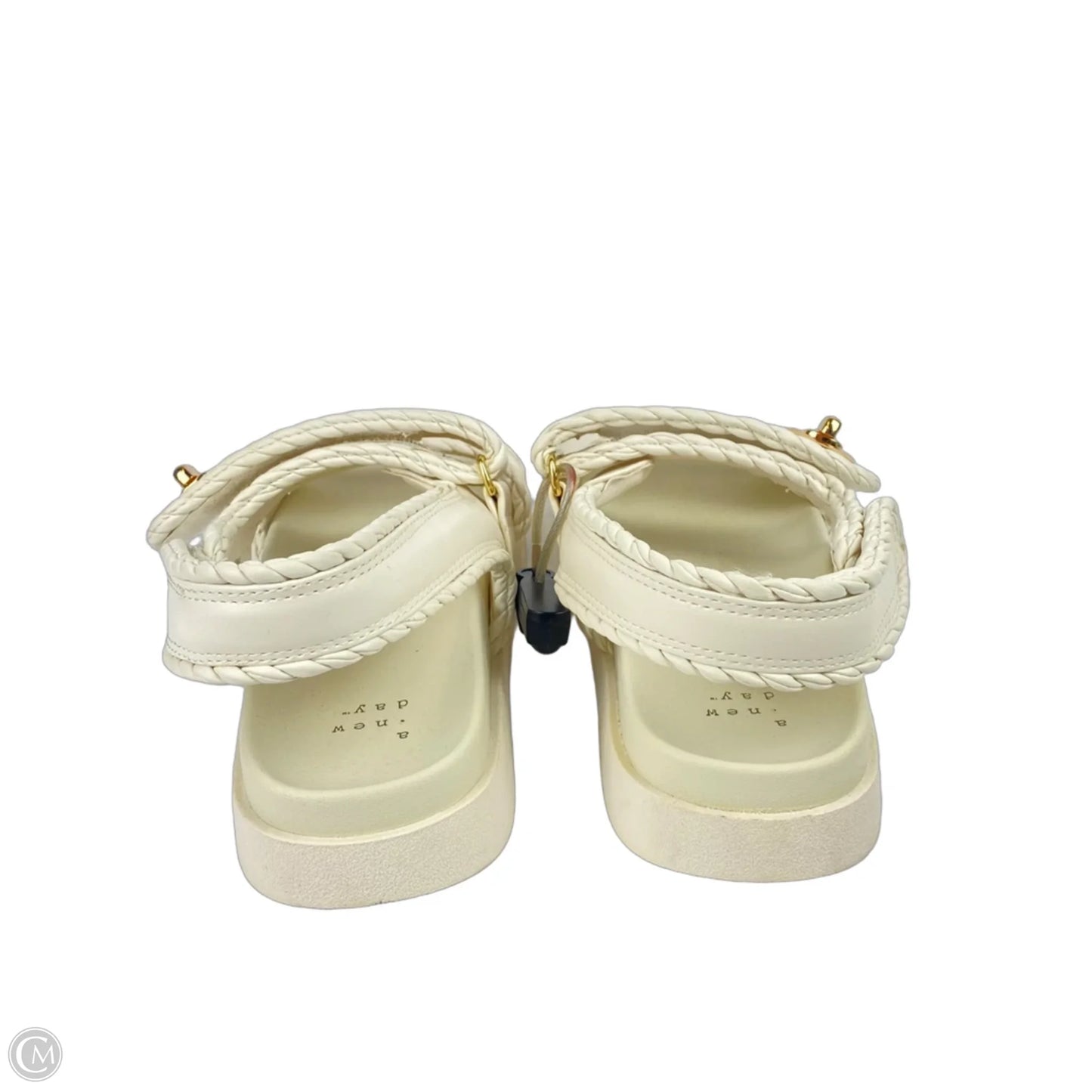 Sandals Flats By A New Day In White, Size: 6