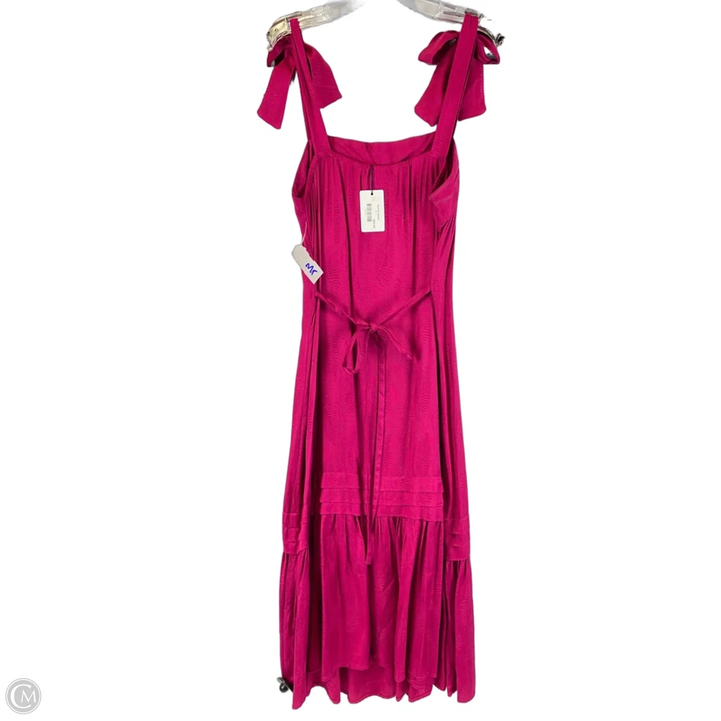 Dress Casual Midi By Cmc In Pink, Size: S
