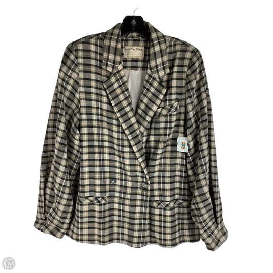 Jacket Other By We The Free In Plaid Pattern, Size: S