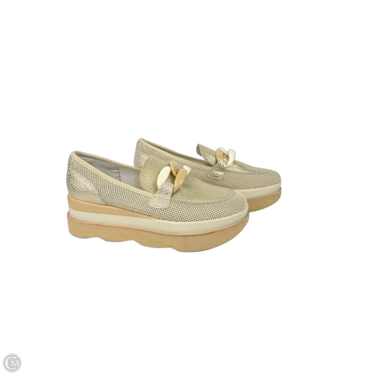 Shoes Heels Platform By Dolce Vita In Gold, Size: 7.5